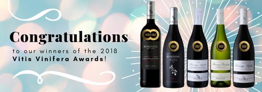 Congratulations to our winners at the 2018 Vitis Vinifera Awards