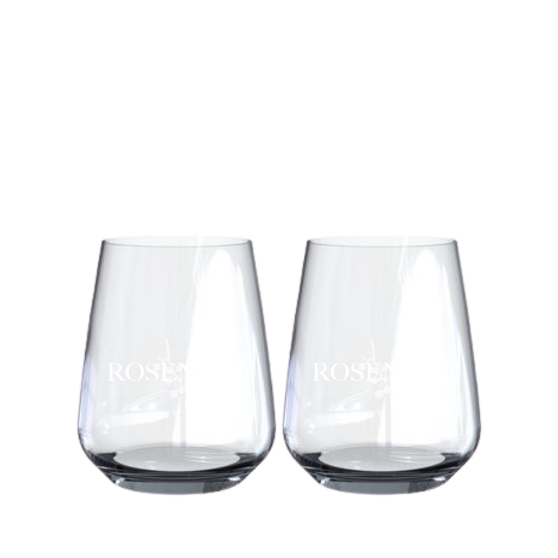 2 Pack Stemless Wine Glasses